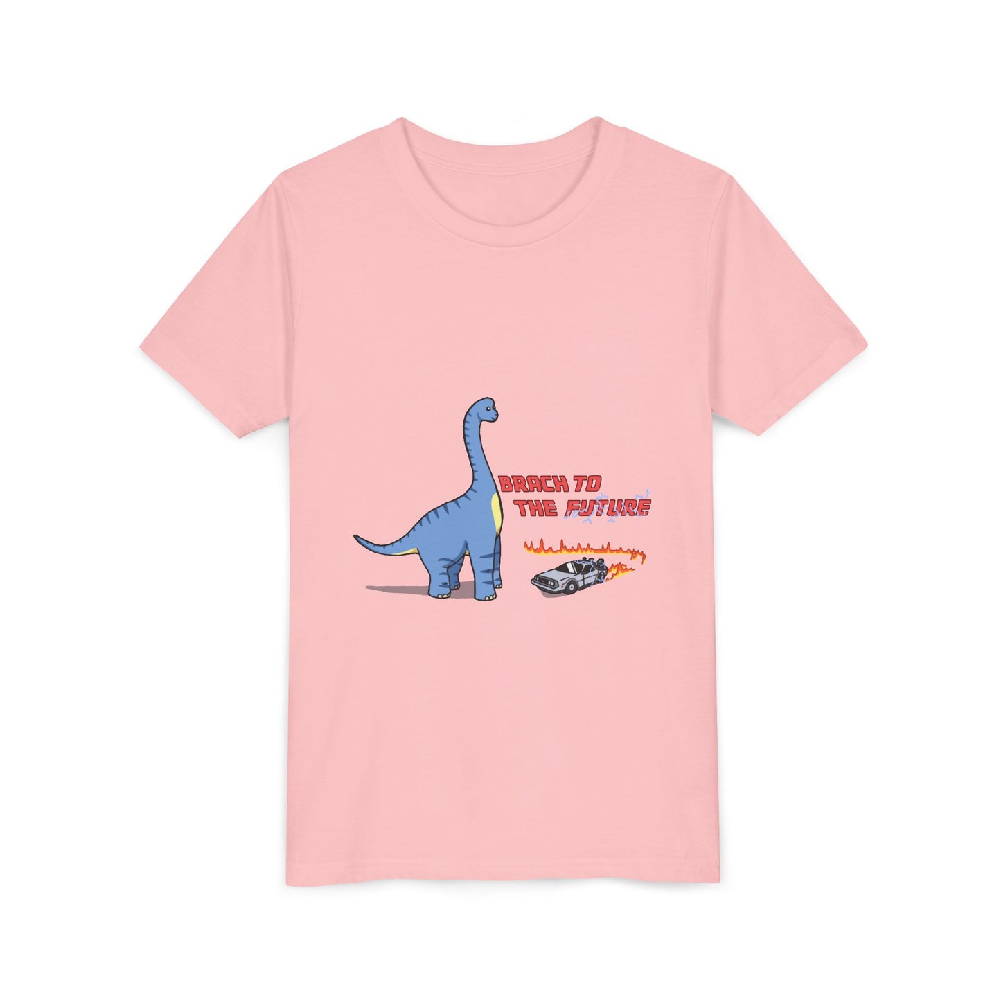 ‘Brach to the Future’ Billy Brachiosaurus Dinosaur Youth Tee