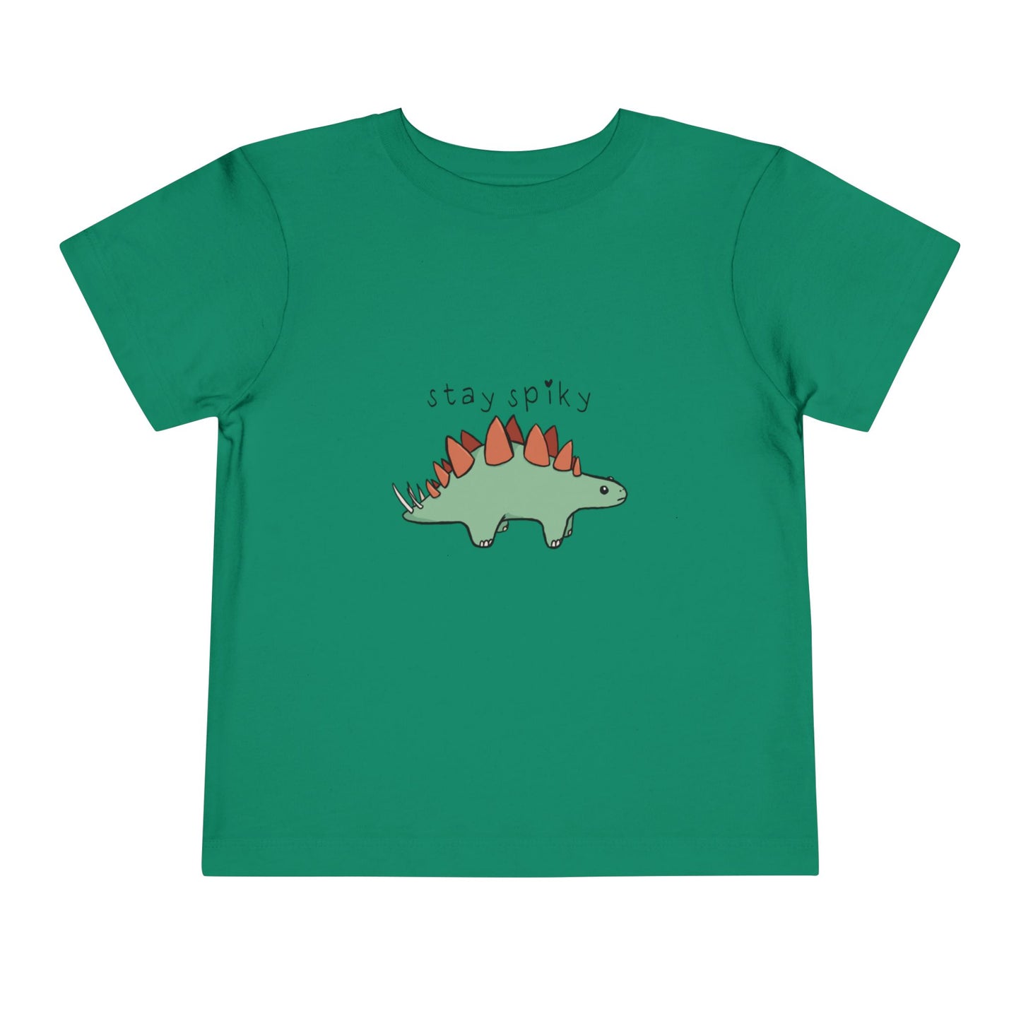 ‘Stay Spiky’ Sammy Stegosaurus Dinosaur Toddler Tee