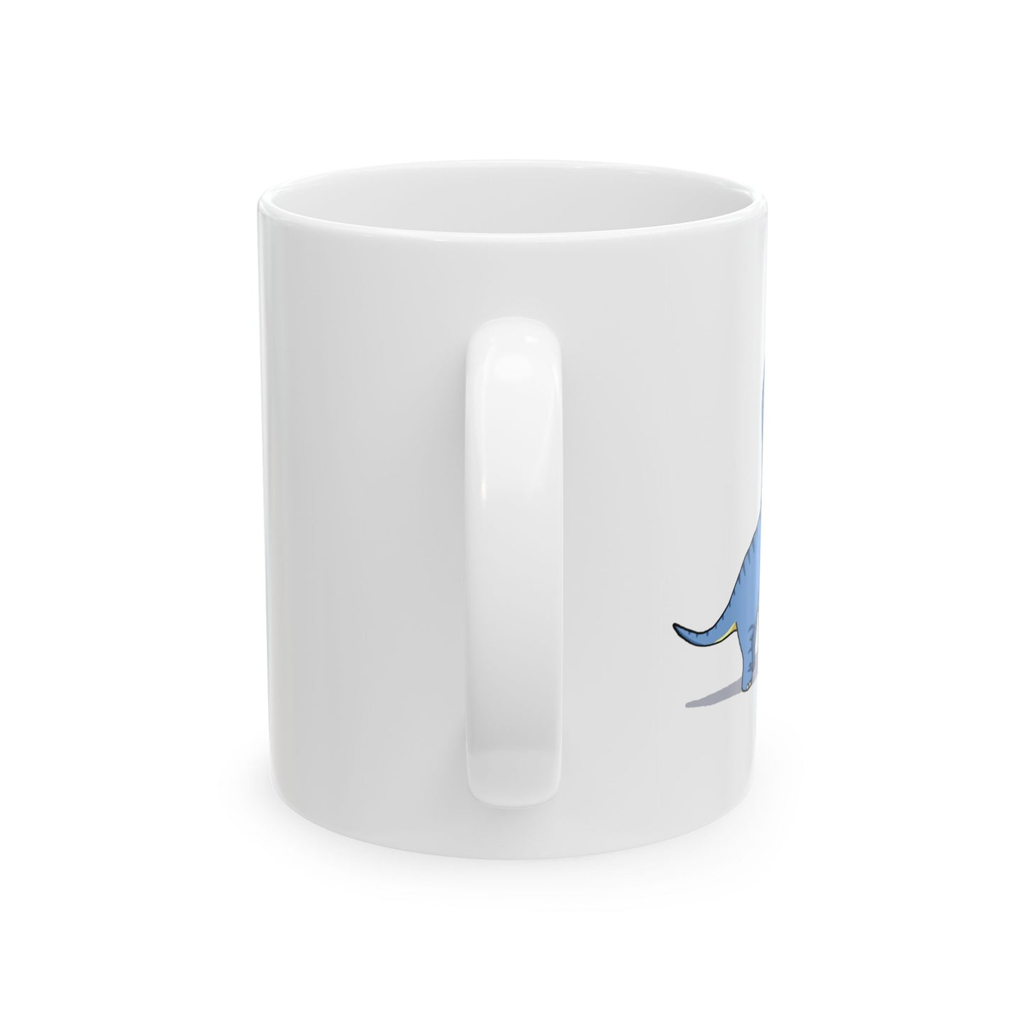 ‘Brach to the Future’ Billy Brachiosaurus Dinosaur Ceramic Mug
