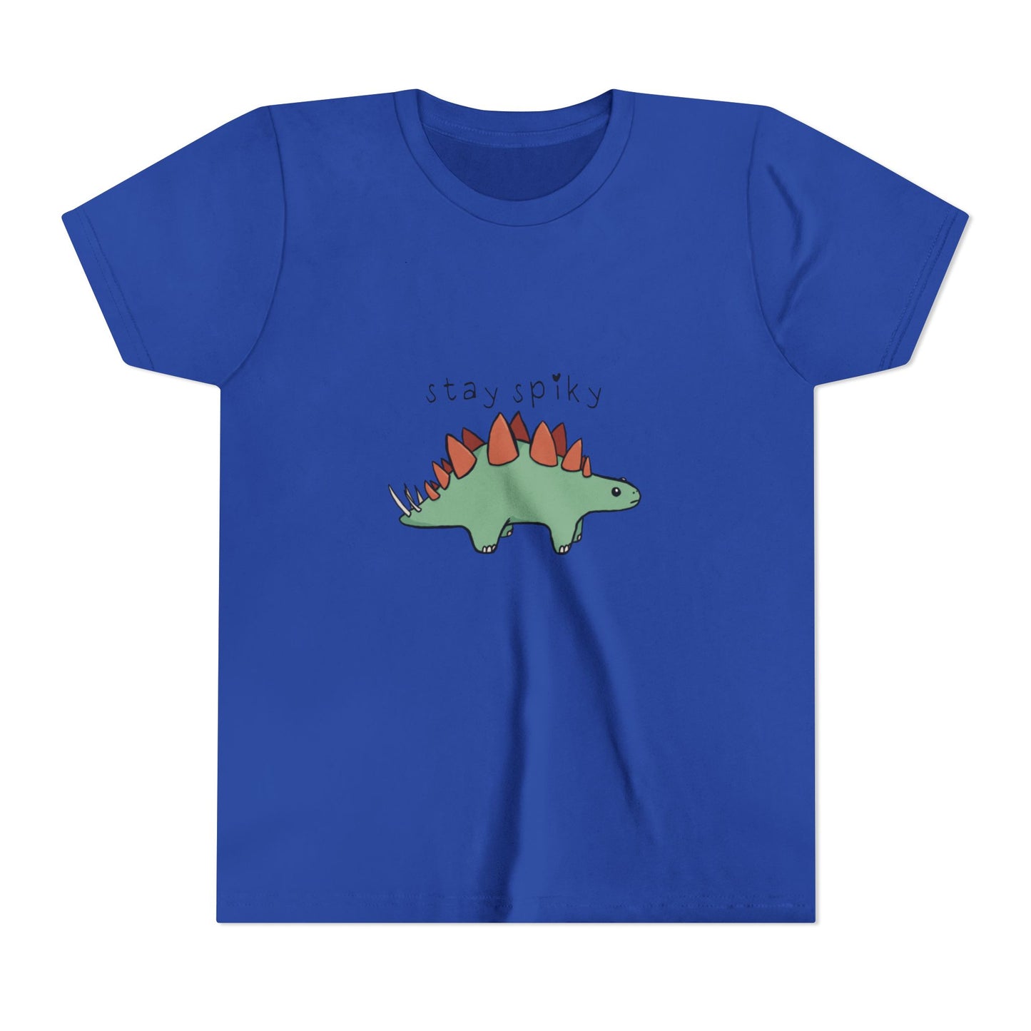 ‘Stay Spiky’ Sammy Stegosaurus Dinosaur Youth Tee