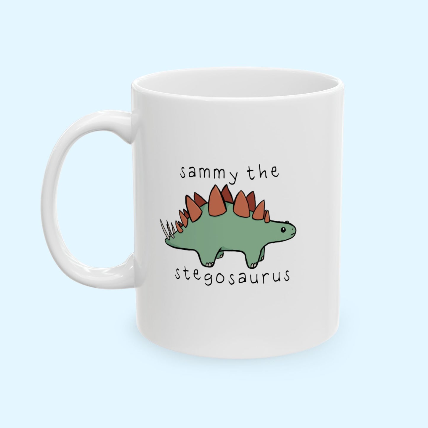 ‘Sammy the Stegosaurus’ Dinosaur Ceramic Mug