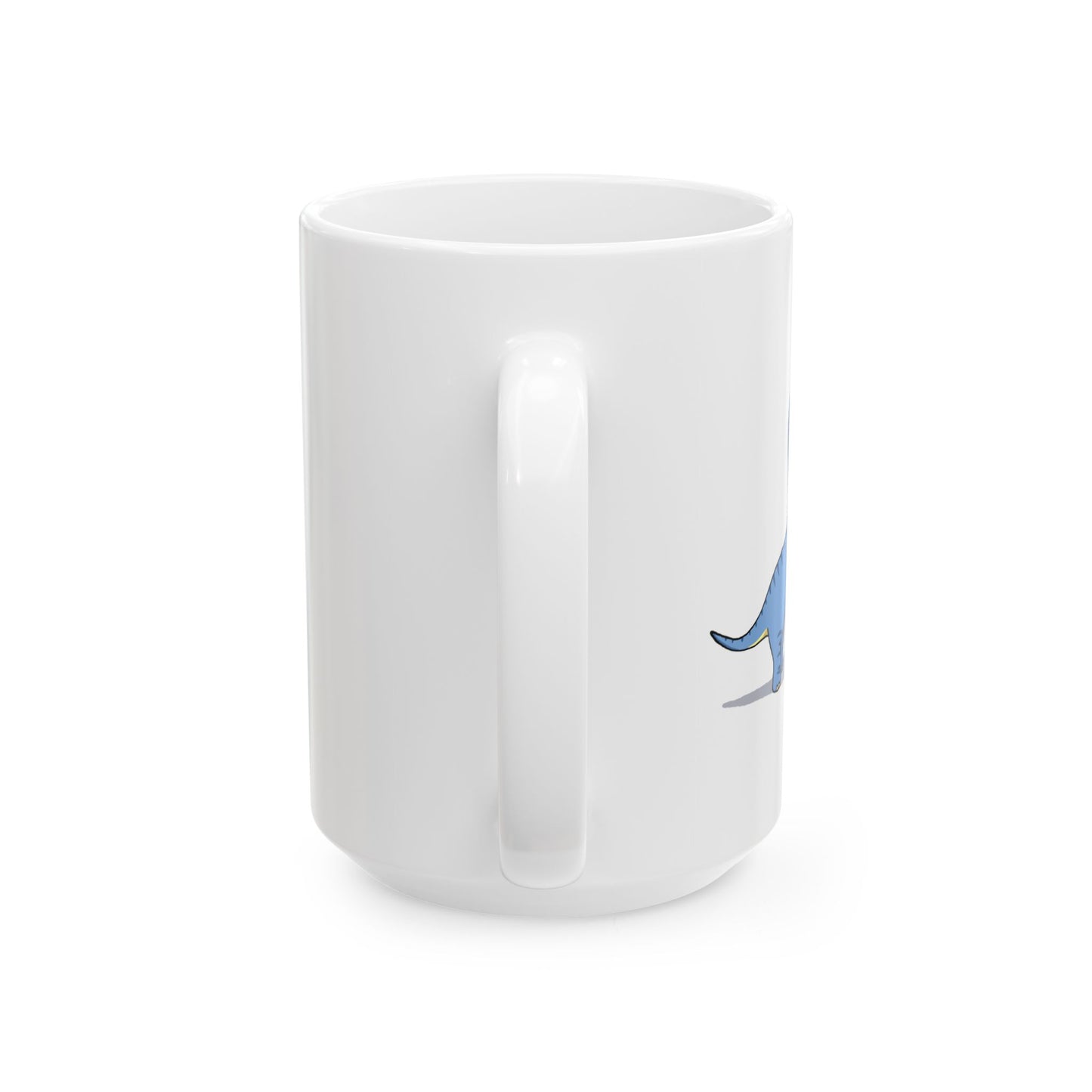 ‘Brach to the Future’ Billy Brachiosaurus Dinosaur Ceramic Mug