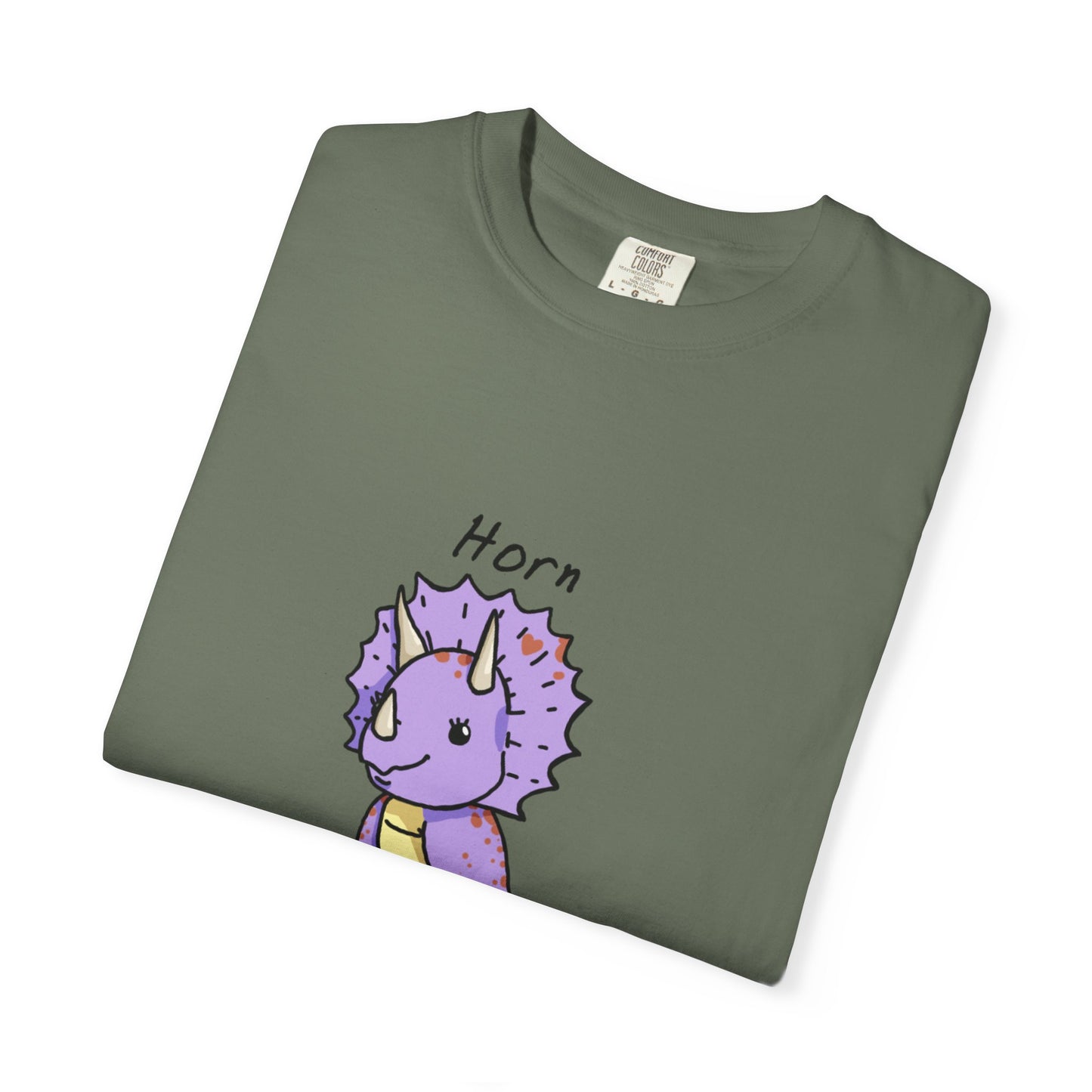 ‘Horn to be Wild’ Trixie Triceratops Dinosaur Unisex T-shirt