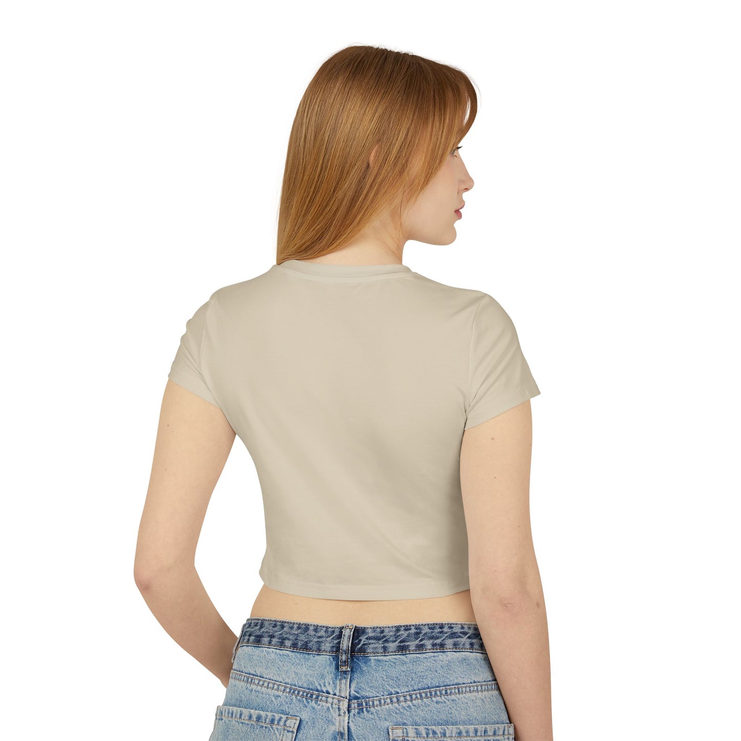 'Stay Spiky' Sammy Stegosaurus Dinosaur Crop Top - Women's Baby Tee