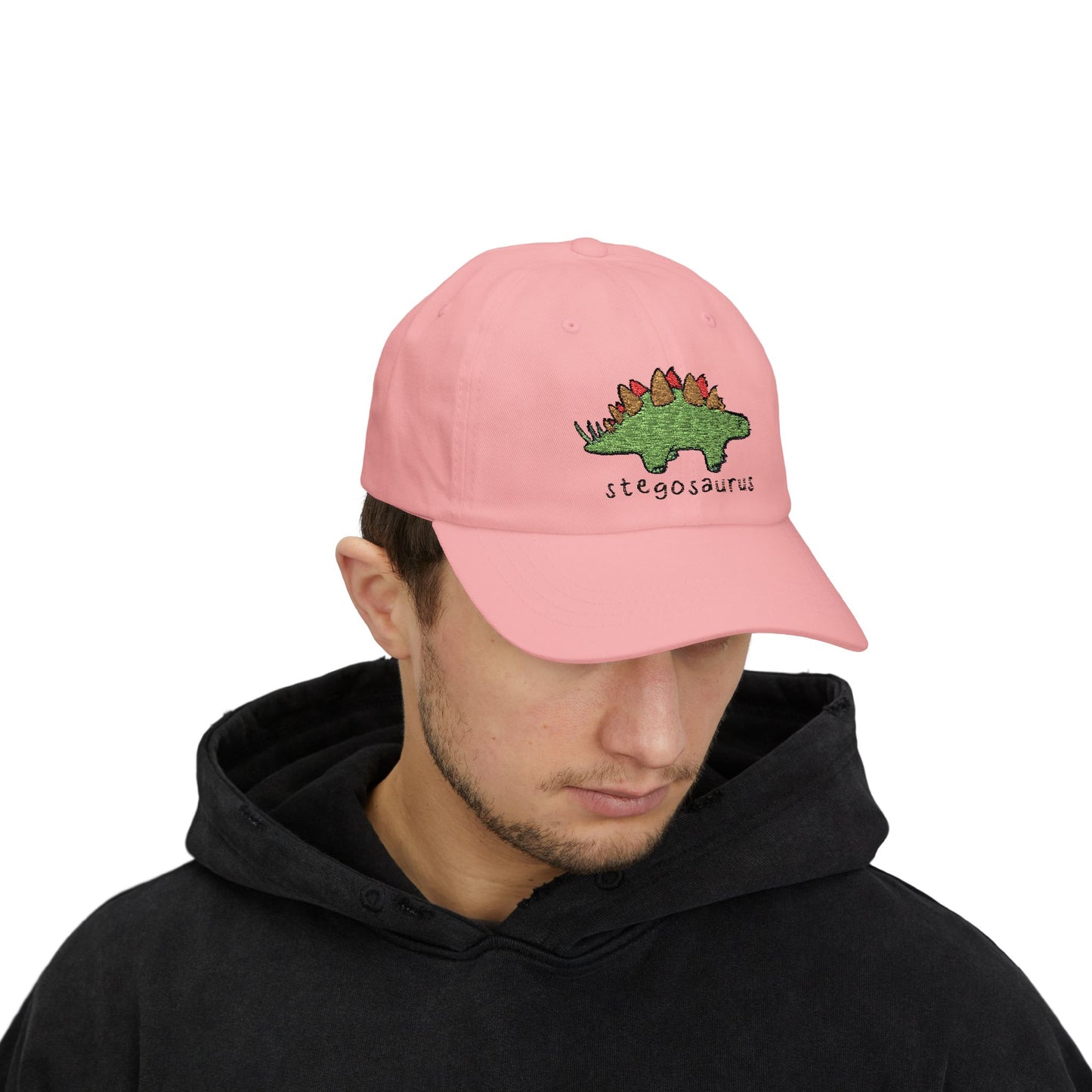’Stegosaurus’ Classic Dad Cap - Sammy - Light