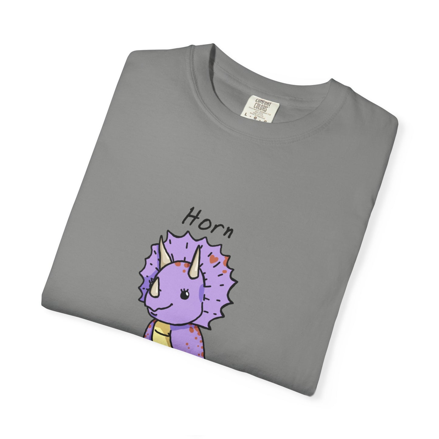 ‘Horn to be Wild’ Trixie Triceratops Dinosaur Unisex T-shirt