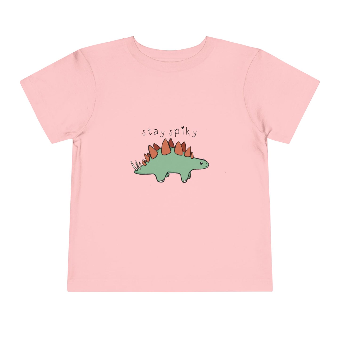 ‘Stay Spiky’ Sammy Stegosaurus Dinosaur Toddler Tee