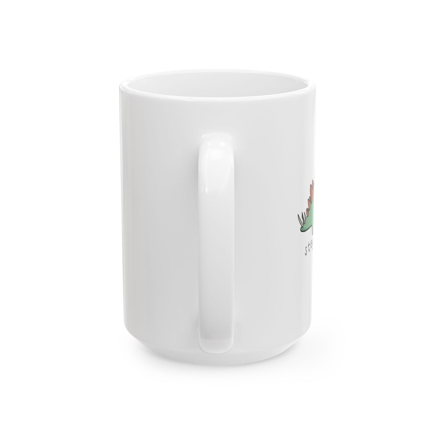 ‘Stegosaurus’ Dinosaur Ceramic Mug - Sammy