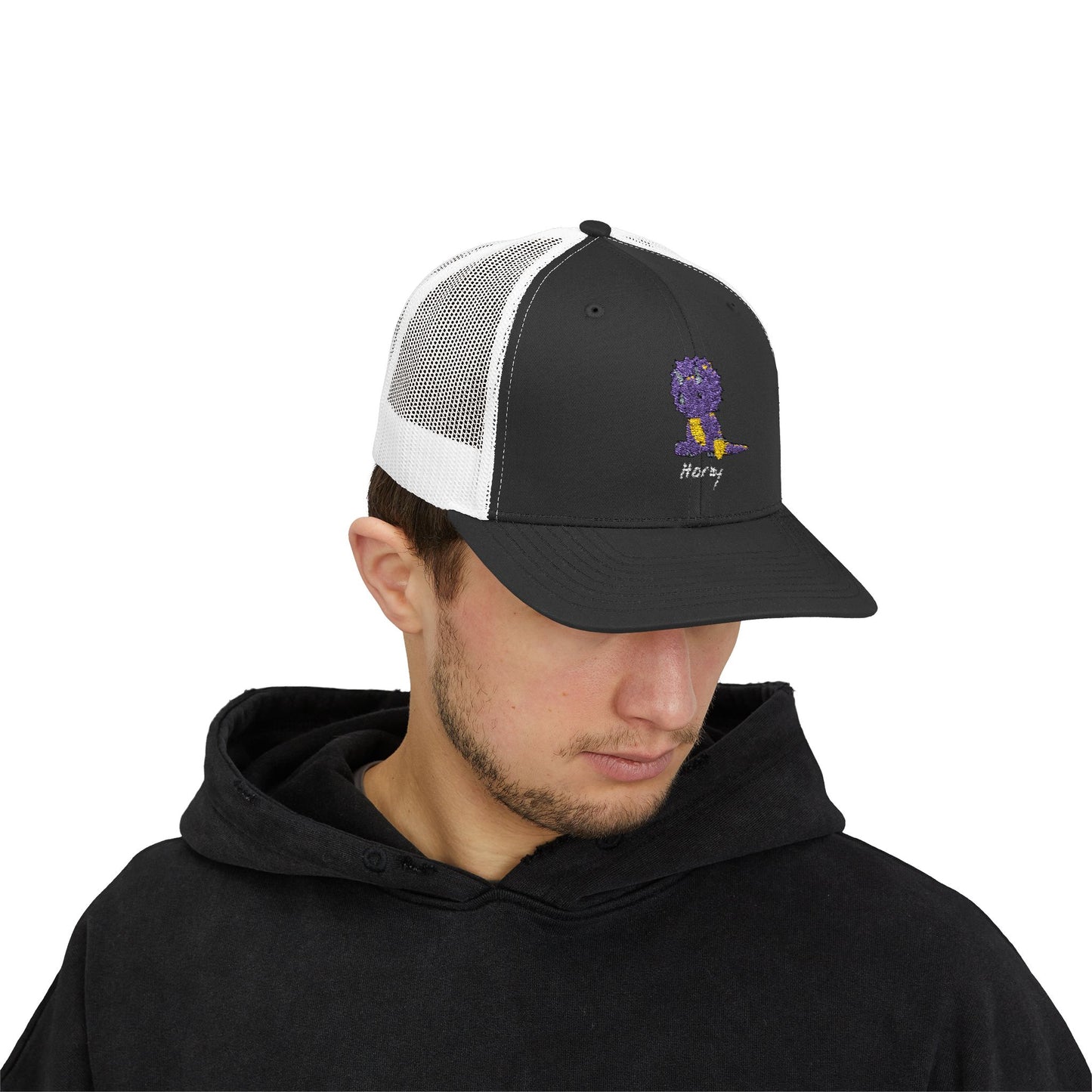 ‘Horny’ Triceratops Snapback Trucker Cap - Trixie