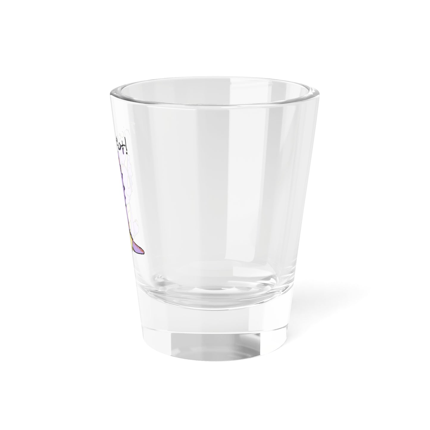 ‘Tricera-shot!’ Trixie Triceratops Dinosaur Shot Glass - 1.5oz