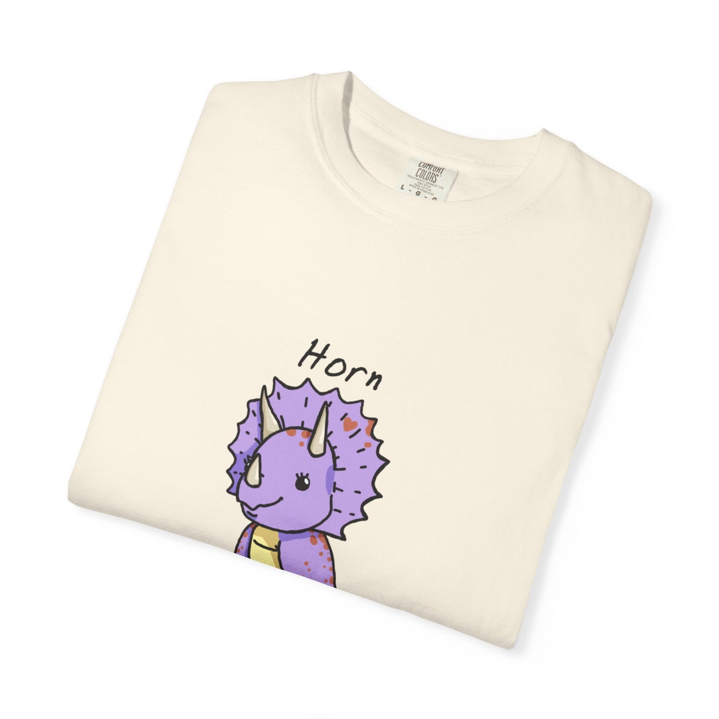 ‘Horn to be Wild’ Trixie Triceratops Dinosaur Unisex T-shirt