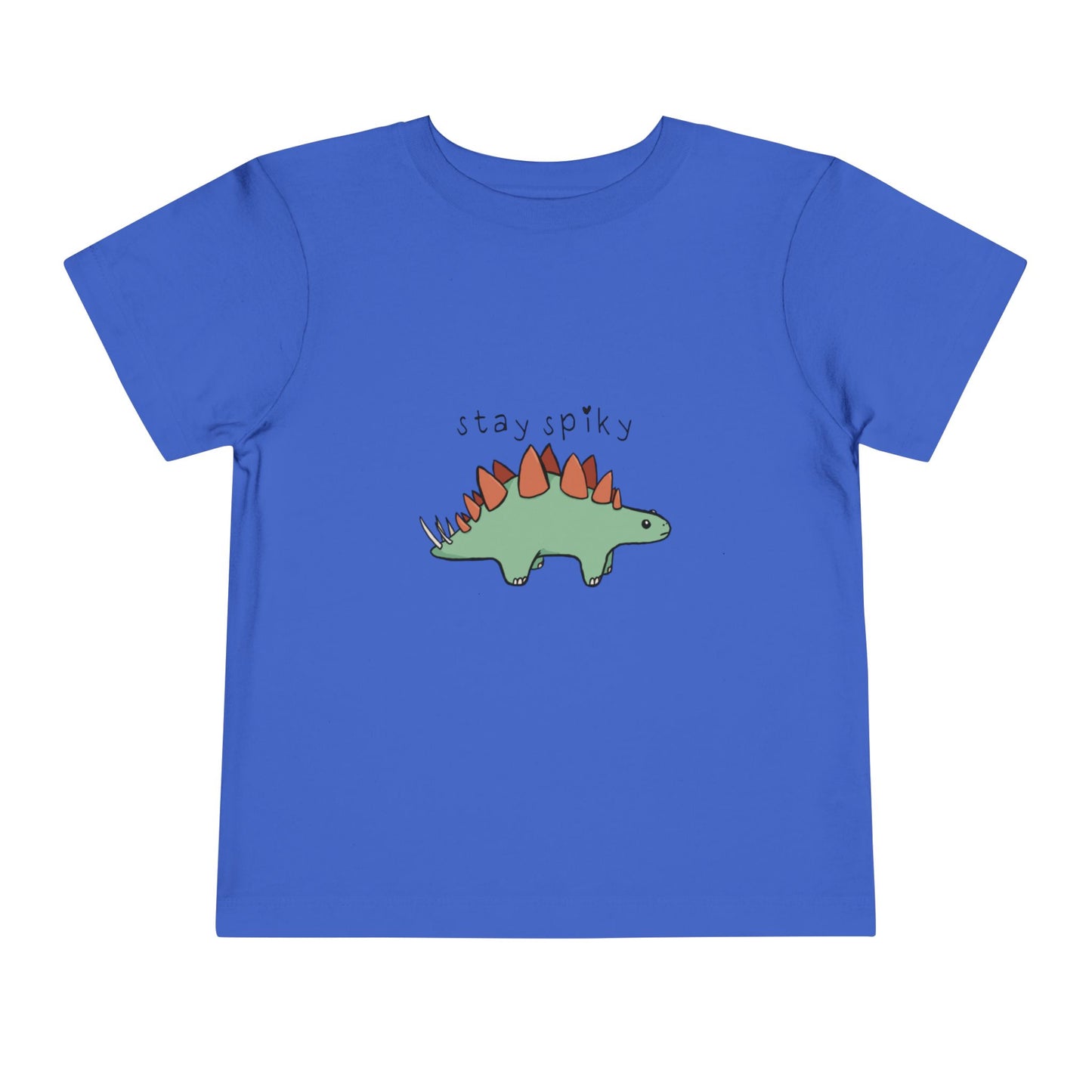 ‘Stay Spiky’ Sammy Stegosaurus Dinosaur Toddler Tee