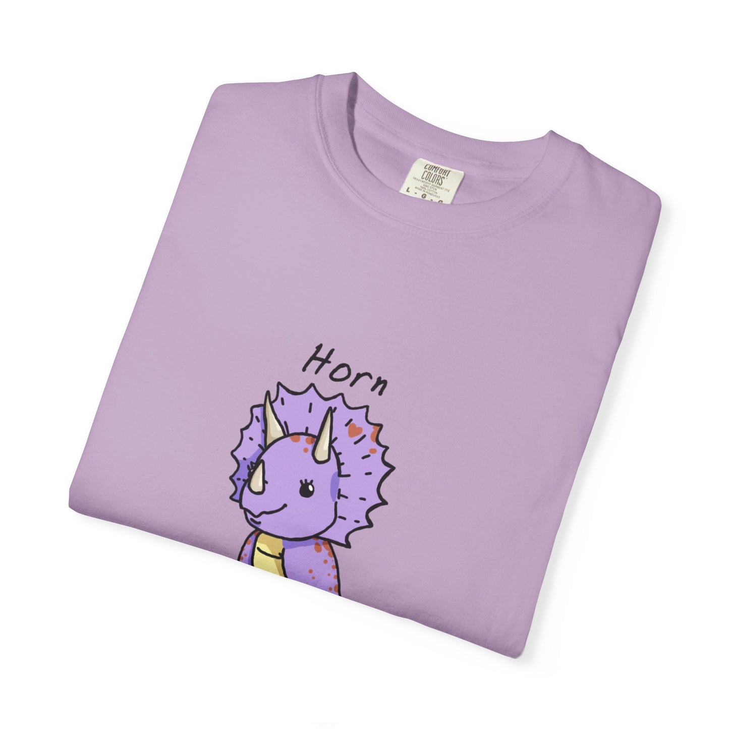 ‘Horn to be Wild’ Trixie Triceratops Dinosaur Unisex T-shirt