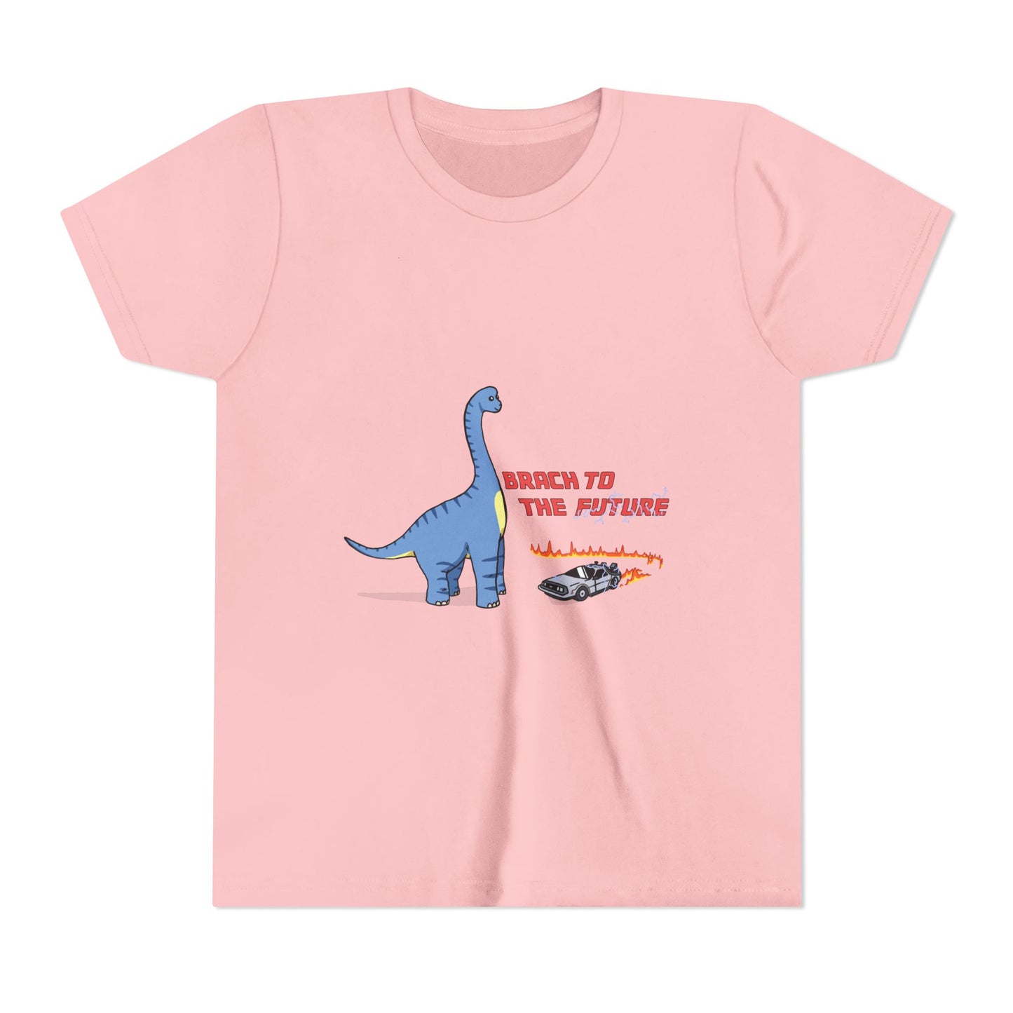 ‘Brach to the Future’ Billy Brachiosaurus Dinosaur Youth Tee