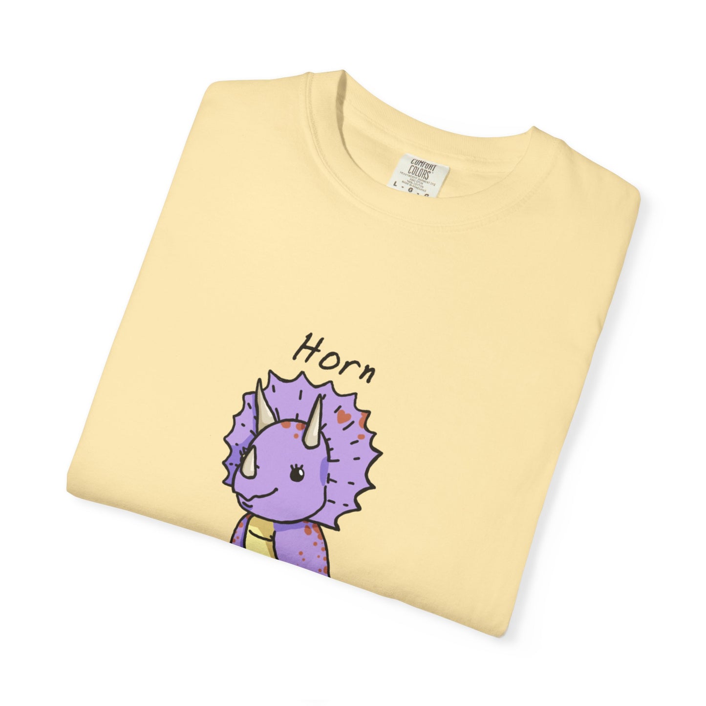 ‘Horn to be Wild’ Trixie Triceratops Dinosaur Unisex T-shirt