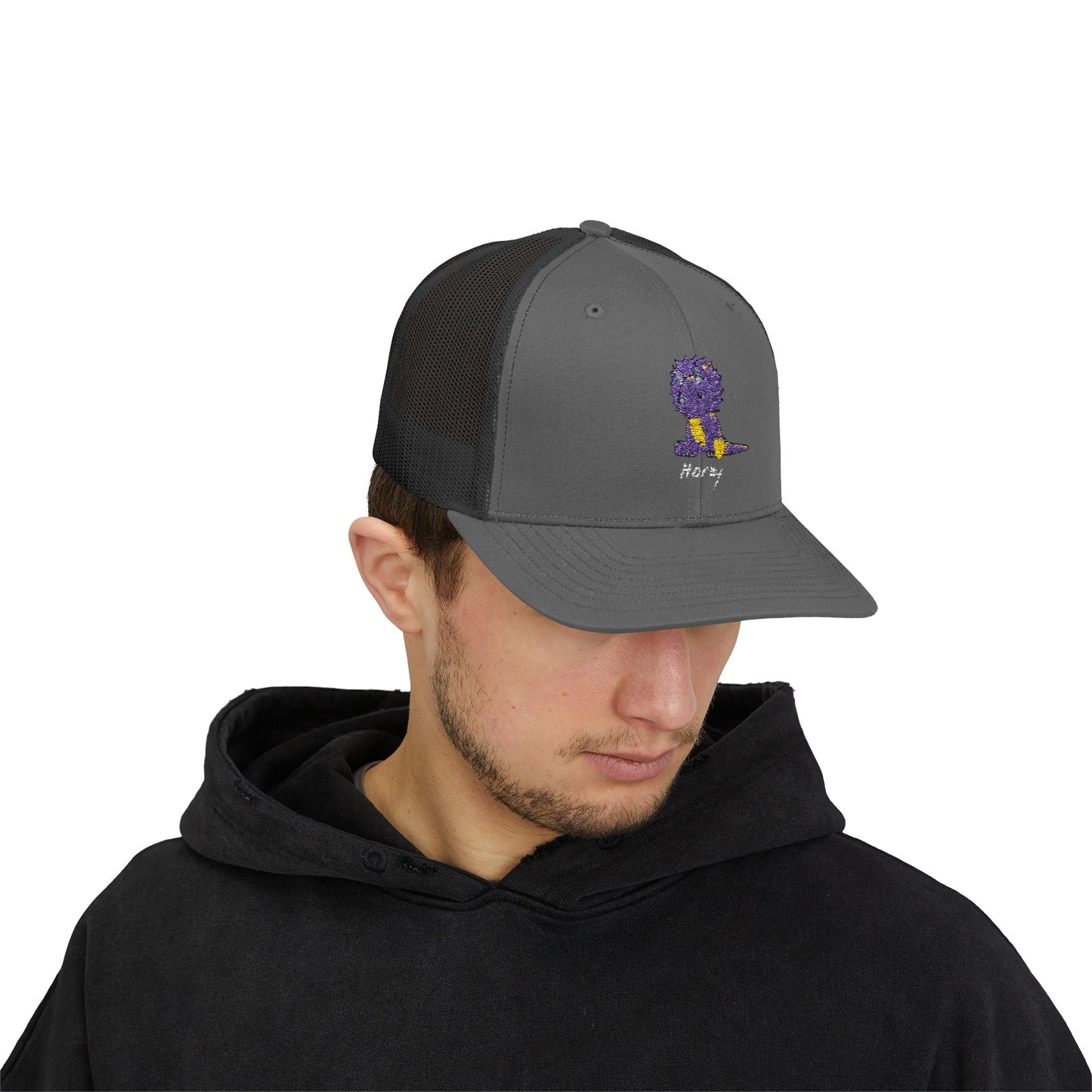 ‘Horny’ Triceratops Snapback Trucker Cap - Trixie