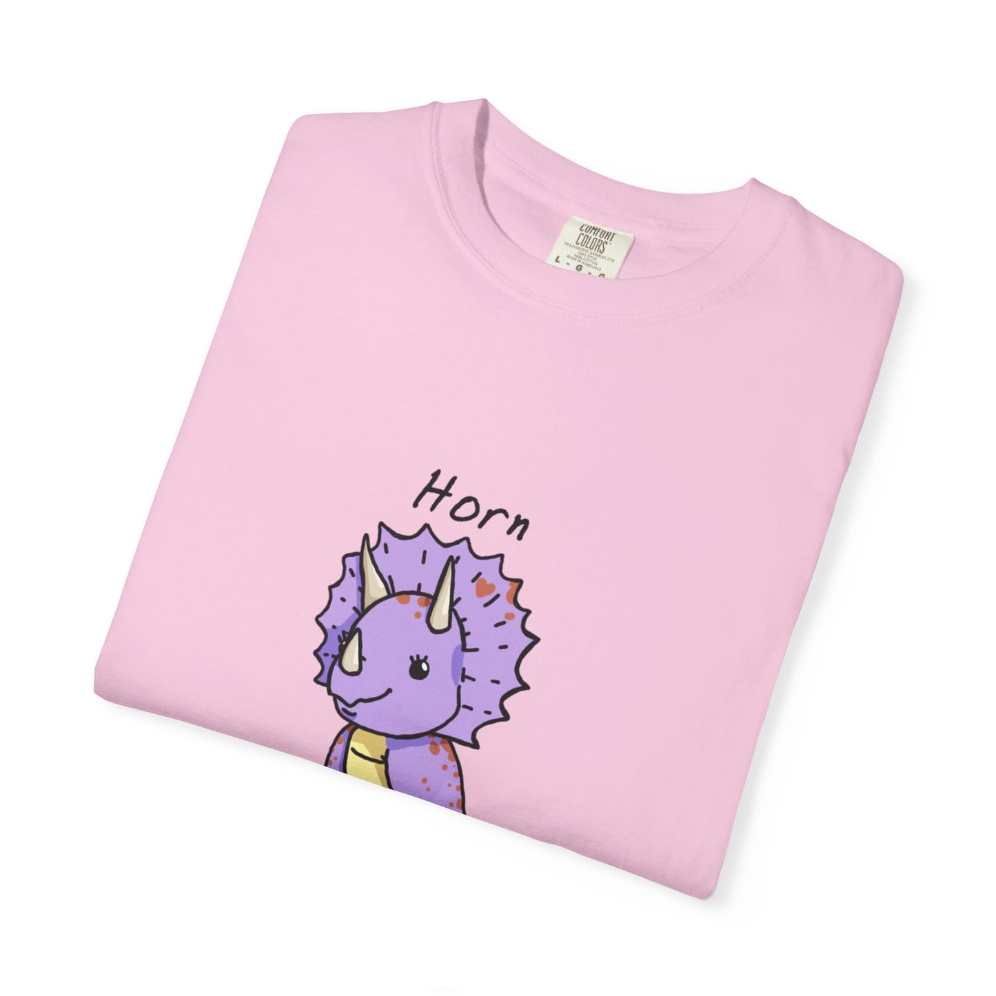 ‘Horn to be Wild’ Trixie Triceratops Dinosaur Unisex T-shirt