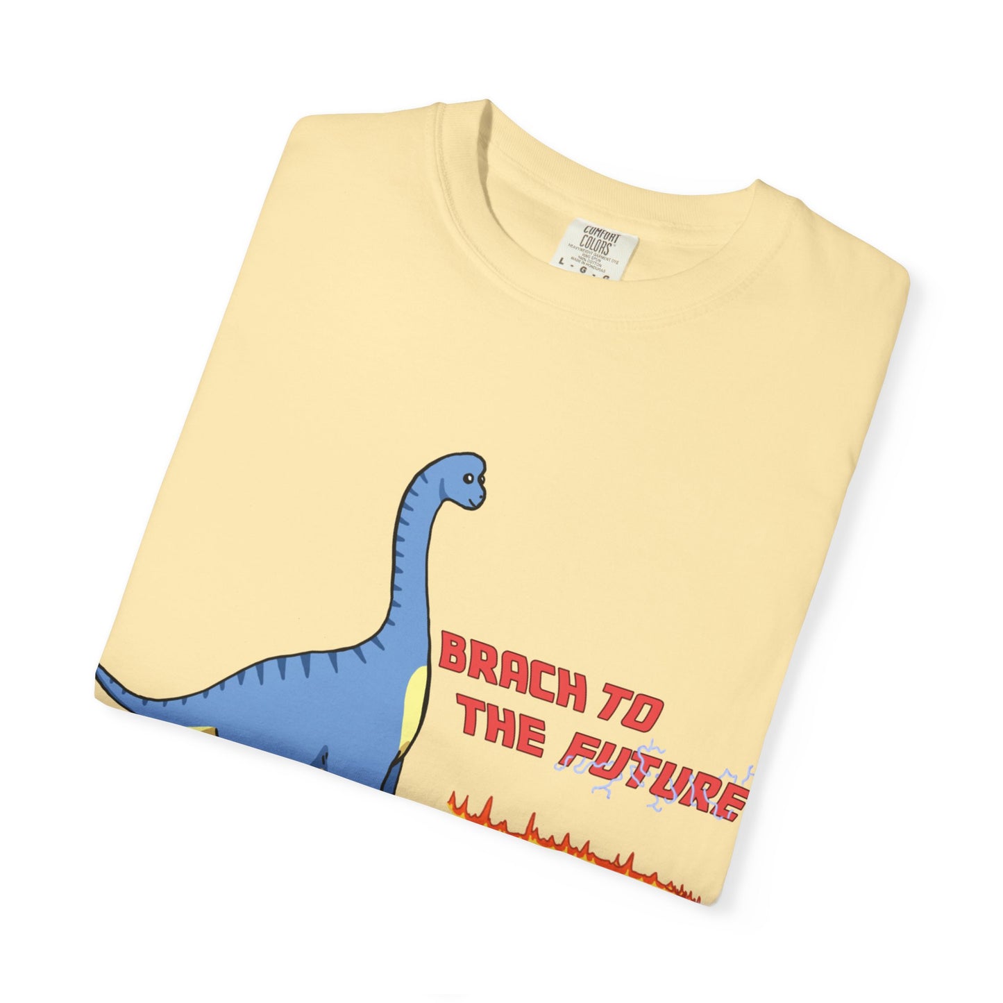 ‘Brach to the Future’ Billy Brachiosaurus Dinosaur Unisex T-shirt
