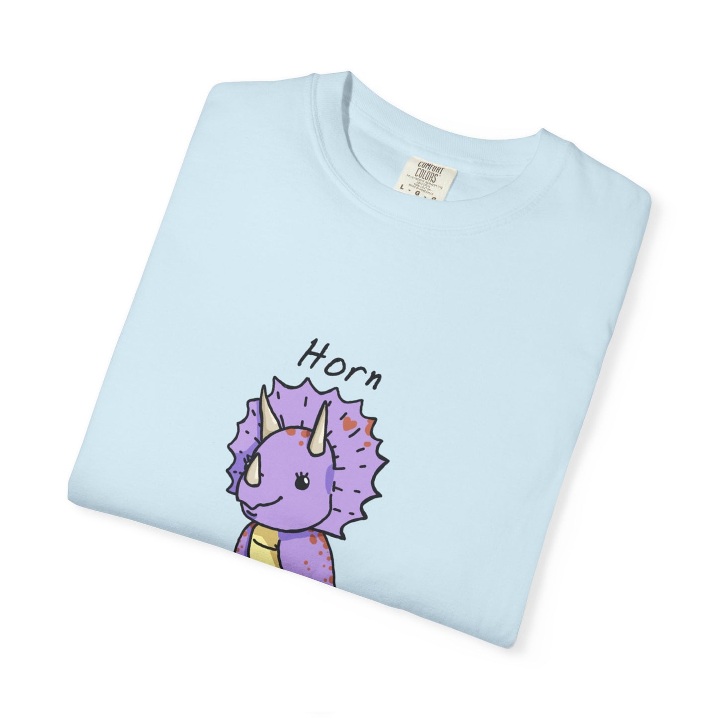 ‘Horn to be Wild’ Trixie Triceratops Dinosaur Unisex T-shirt