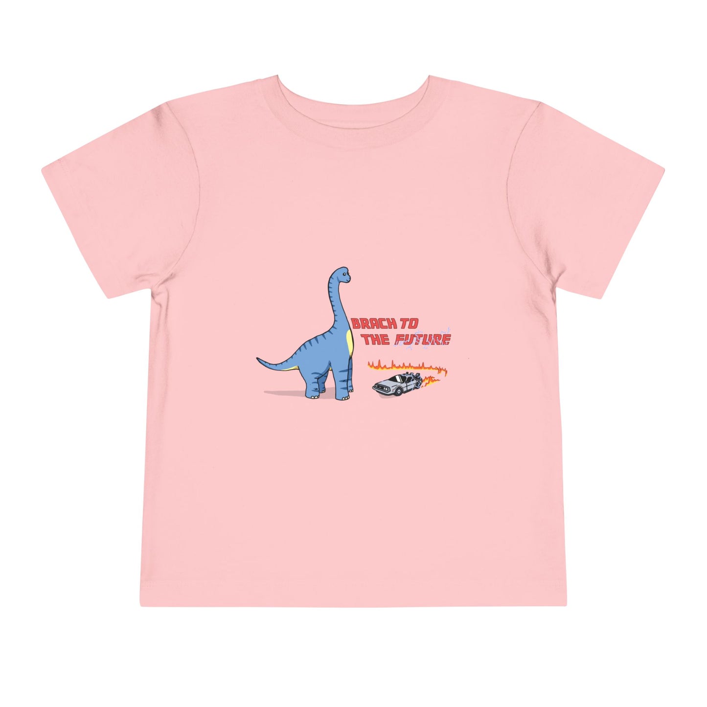 ‘Brach to the Future’ Billy Brachiosaurus Dinosaur Toddler Tee
