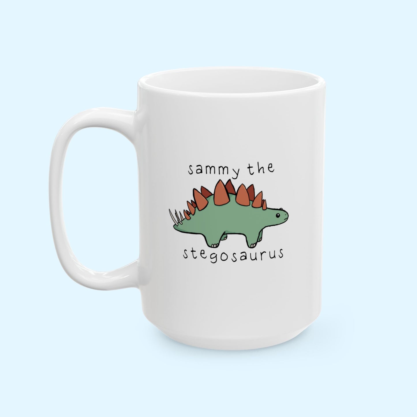 ‘Sammy the Stegosaurus’ Dinosaur Ceramic Mug