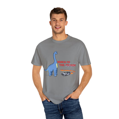 ‘Brach to the Future’ Billy Brachiosaurus Dinosaur Unisex T-shirt