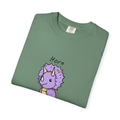 ‘Horn to be Wild’ Trixie Triceratops Dinosaur Unisex T-shirt