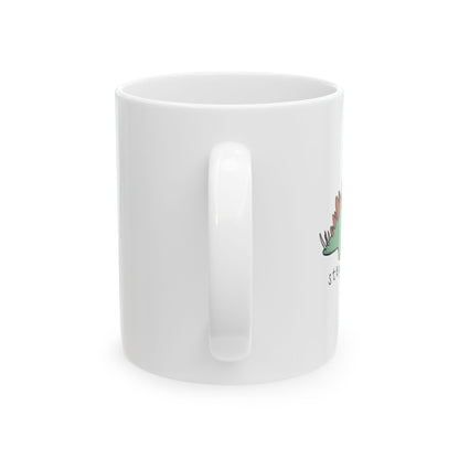 ‘Stegosaurus’ Dinosaur Ceramic Mug - Sammy