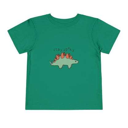 ‘Stay Spiky’ Sammy Stegosaurus Dinosaur Toddler Tee