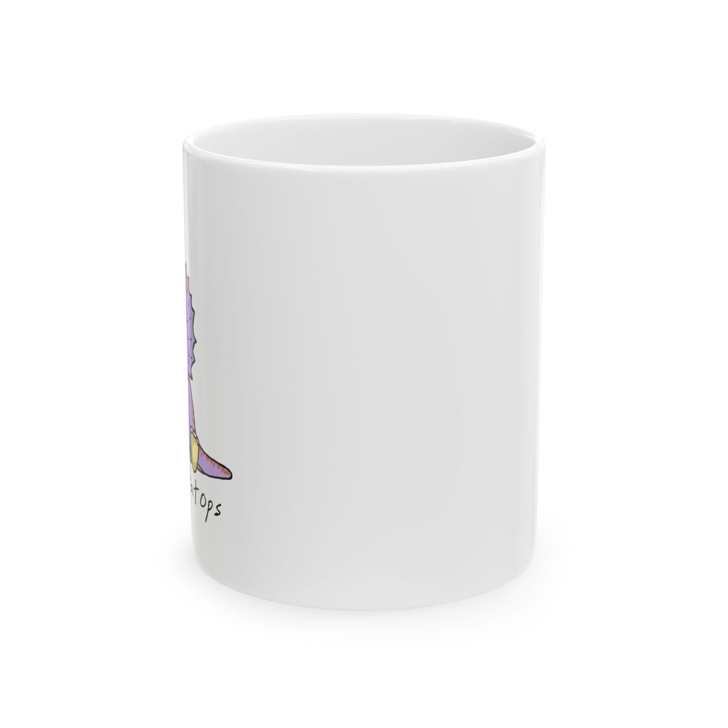 ‘Triceratops’ Dinosaur Ceramic Mug - Trixie