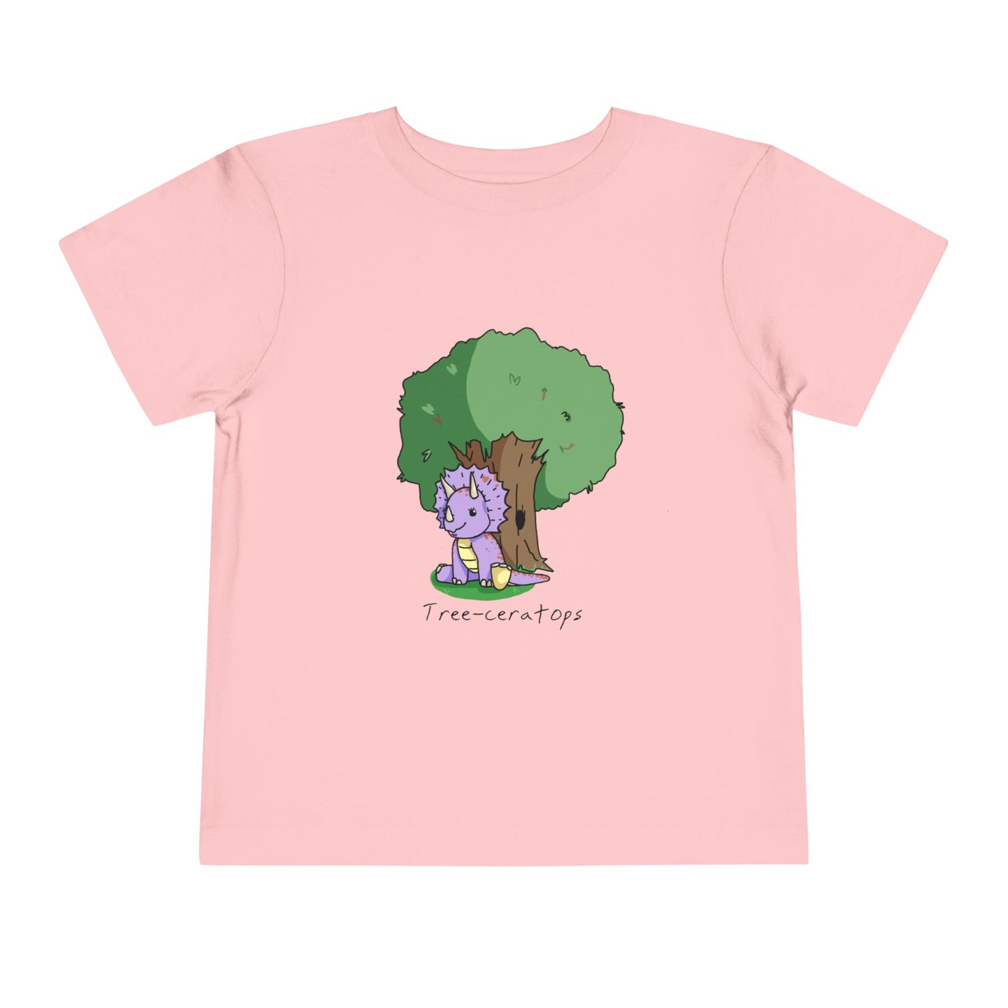 ‘Tree-ceratops’ Trixie Triceratops Dinosaur Toddler Tee