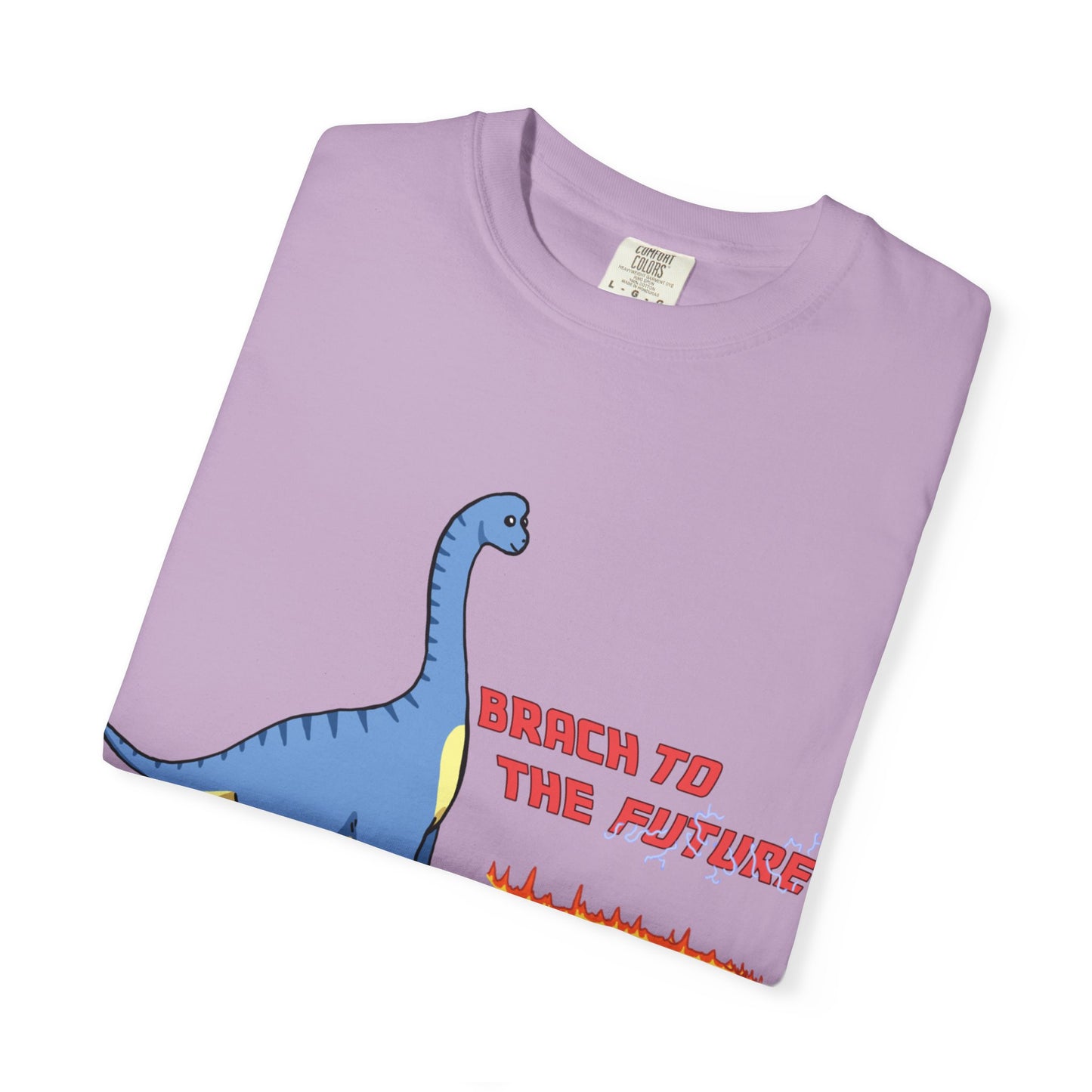 ‘Brach to the Future’ Billy Brachiosaurus Dinosaur Unisex T-shirt