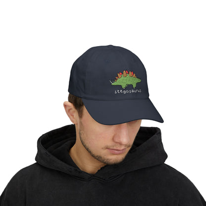 ‘Stegosaurus’ Classic Dad Cap - Sammy - Dark