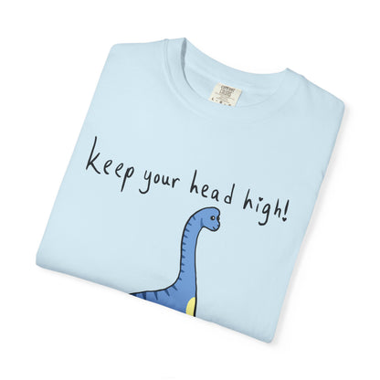 ‘Keep Your Head High’ Billy Brachiosaurus Dinosaur Unisex T-shirt