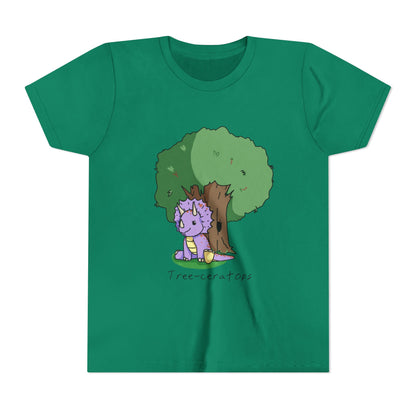 ‘Tree-ceratops’ Trixie Triceratops Dinosaur Youth Tee