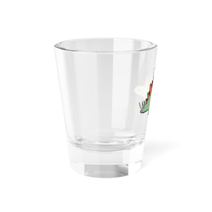 ‘Spiked’ Sammy Stegosaurus Dinosaur Shot Glass – 1.5oz