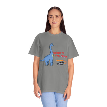 ‘Brach to the Future’ Billy Brachiosaurus Dinosaur Unisex T-shirt