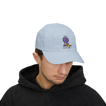 ‘Horn to be Wild’ Triceratops Classic Dad Cap - Trixie - Light