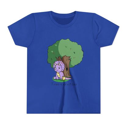 ‘Tree-ceratops’ Trixie Triceratops Dinosaur Youth Tee