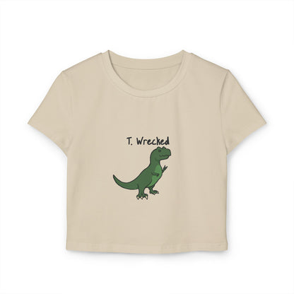 ‘T. Wrecked’ Tori T. Rex Dinosaur Baby Tee