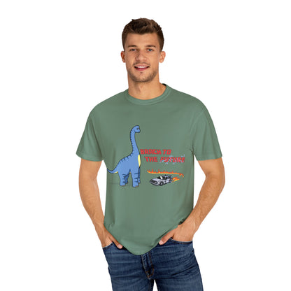 ‘Brach to the Future’ Billy Brachiosaurus Dinosaur Unisex T-shirt