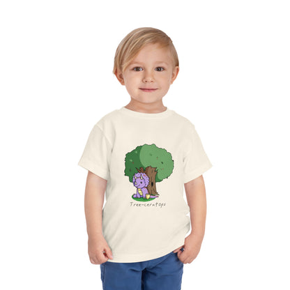 ‘Tree-ceratops’ Trixie Triceratops Dinosaur Toddler Tee