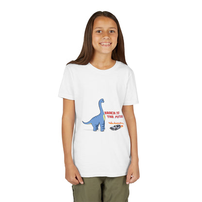 ‘Brach to the Future’ Billy Brachiosaurus Dinosaur Youth Tee