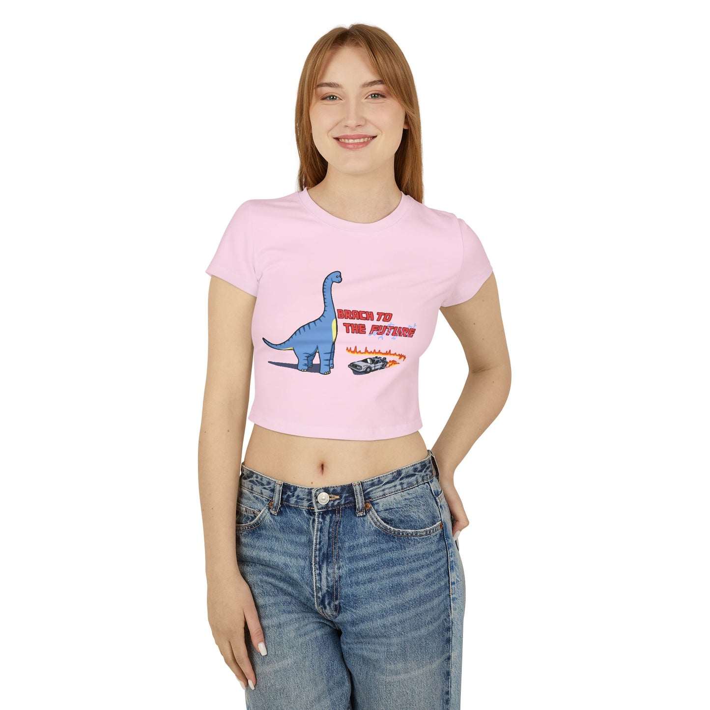 ‘Brach to the Future’ Billy Brachiosaurus Dinosaur Baby Tee