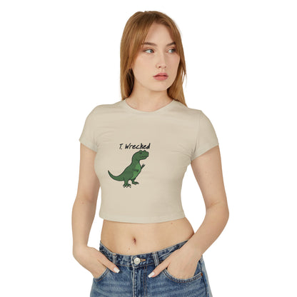 ‘T. Wrecked’ Tori T. Rex Dinosaur Baby Tee