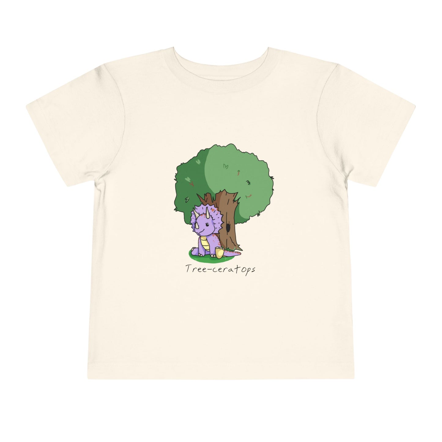 ‘Tree-ceratops’ Trixie Triceratops Dinosaur Toddler Tee