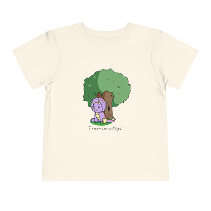 ‘Tree-ceratops’ Trixie Triceratops Dinosaur Toddler Tee