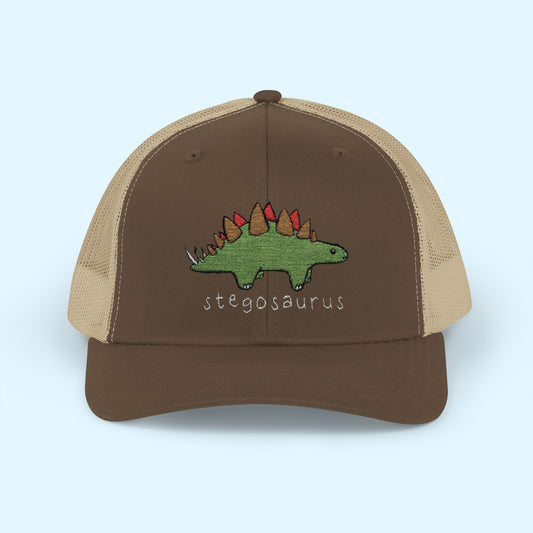 ‘Stegosaurus’ Snapback Trucker Cap - Sammy