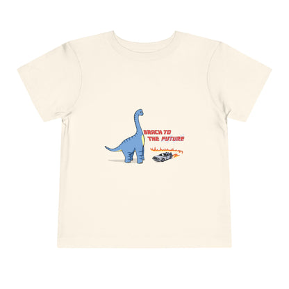 ‘Brach to the Future’ Billy Brachiosaurus Dinosaur Toddler Tee