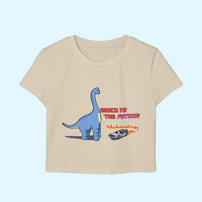 ‘Brach to the Future’ Billy Brachiosaurus Dinosaur Baby Tee